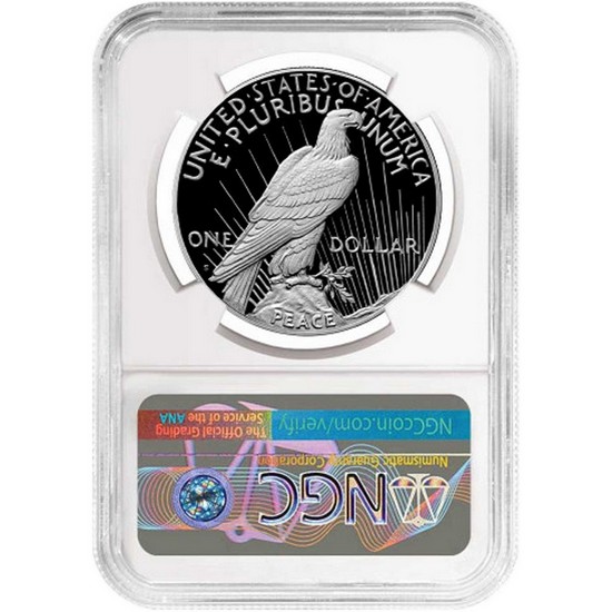 2023 S Peace Silver Dollar Set PF70 FDI NGC Peace Dollar Label 2023 S Peace Silver Dollar Set PF70 FDI NGC Peace Dollar Label