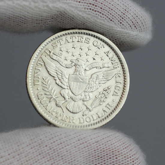 1899 Silver Barber Quarter F/VF Condition 1899 Silver Barber Quarter F/VF Condition