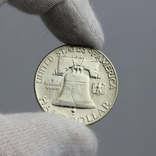 1948 Franklin Half Dollar Silver BU Condition 1948 Franklin Half Dollar Silver BU Condition