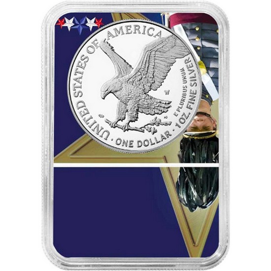 2024 W Silver American Eagle Coin PF70 UC FDI NGC West Point Core 2024 W Silver American Eagle Coin PF70 UC FDI NGC West Point Core