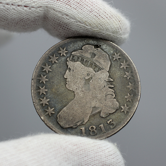 1813 Capped Bust Half Dollar G/VG Condition