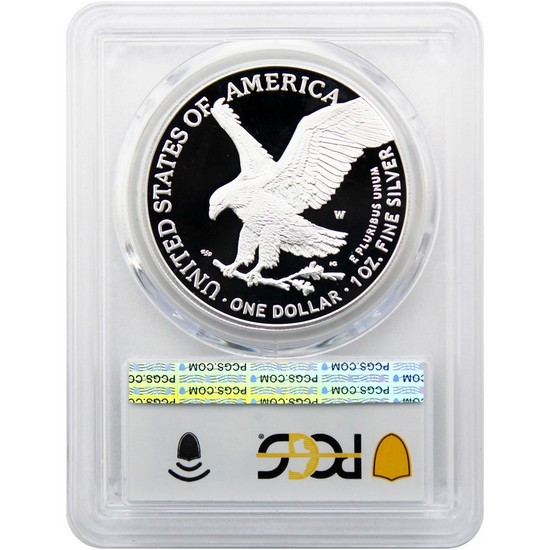 2024 W Congratulations Set Silver American Eagle Coin PR69 DCAM AR PCGS AR Label 2024 W Congratulations Set Silver American Eagle Coin PR69 DCAM AR PCGS AR Label