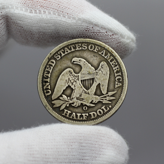 1857 O Liberty Seated Half Dollar G/VG Condition 1857 O Liberty Seated Half Dollar G/VG Condition