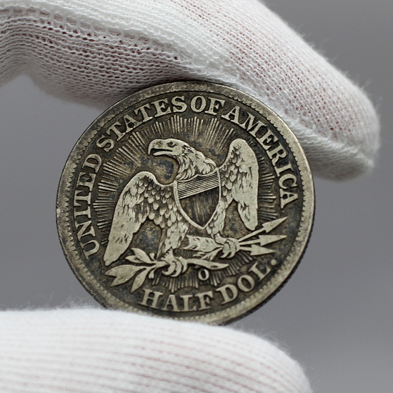 1853 O Liberty Seated Half Dollar Arrows & Rays G/VG Condition 1853 O Liberty Seated Half Dollar Arrows & Rays G/VG Condition