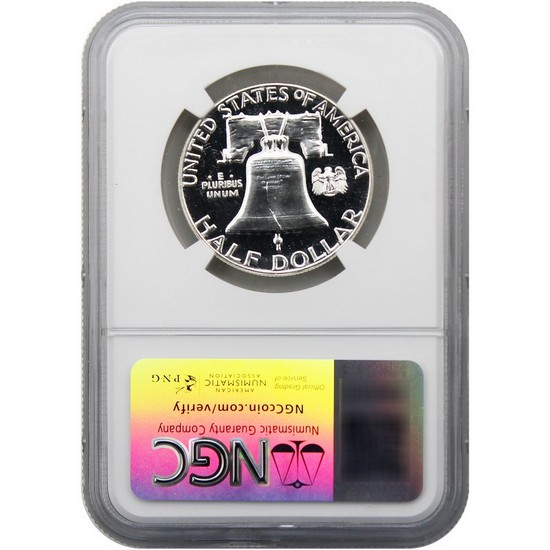 1959 Franklin Silver Half Dollar PF69 NGC Brown Label