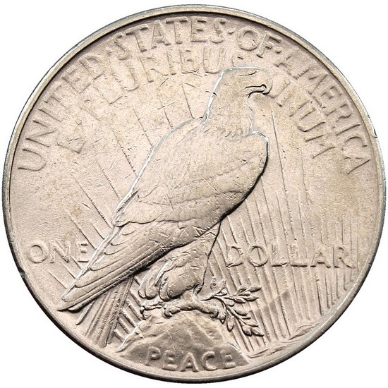 1924 Peace Silver Dollar AU/BU Condition