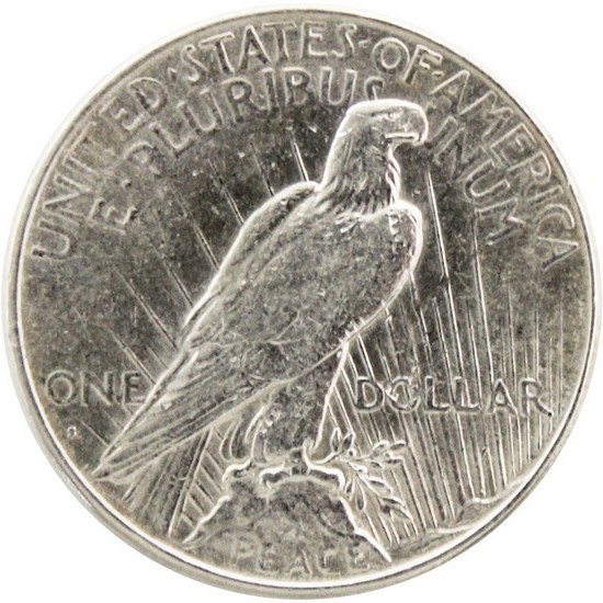 1927 S Peace Silver Dollar VF/XF Condition