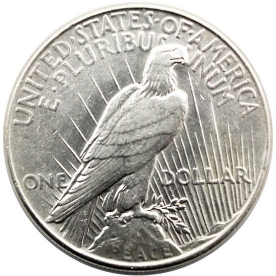 1934 Peace Silver Dollar VG/F Condition