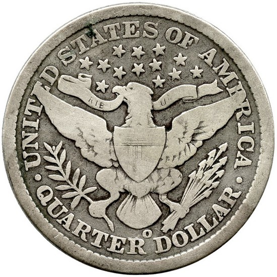 1915 S Silver Barber Quarter G/VG Condition 1915 S Silver Barber Quarter G/VG Condition
