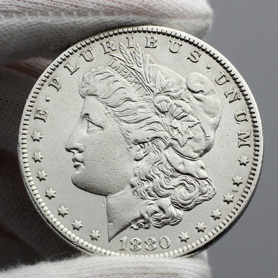 1880 O Morgan Silver Dollar XF/UNC Condition