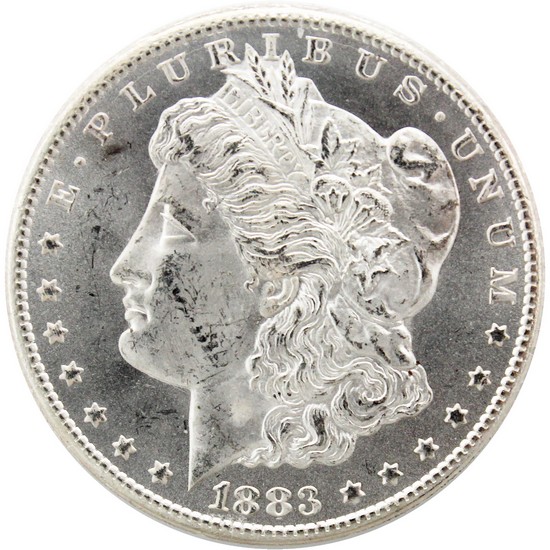 1883 CC Morgan Silver Dollar BU Condition