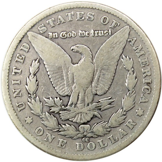 1883 CC Morgan Silver Dollar VG/VF Condition 1883 CC Morgan Silver Dollar VG/VF Condition