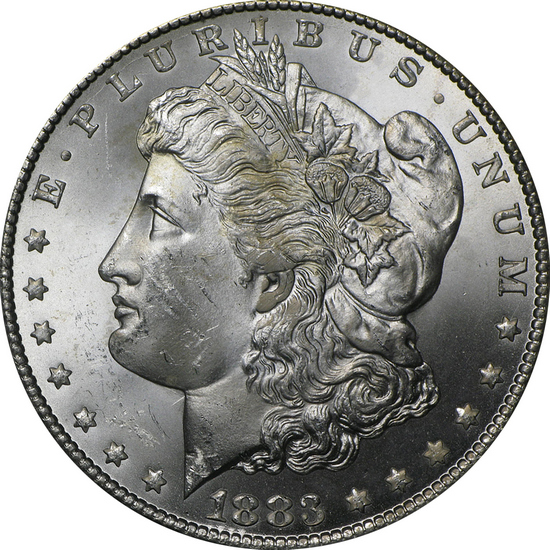 1883 CC Morgan Silver Dollar XF/UNC Condition