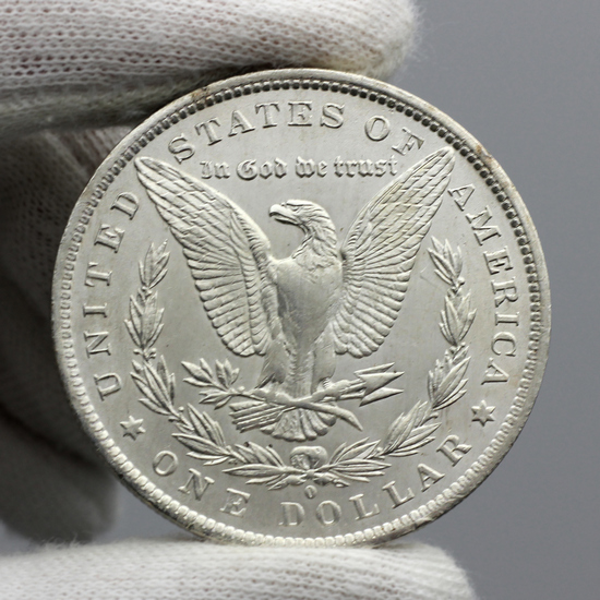 1884 O Morgan Silver Dollar BU Condition
