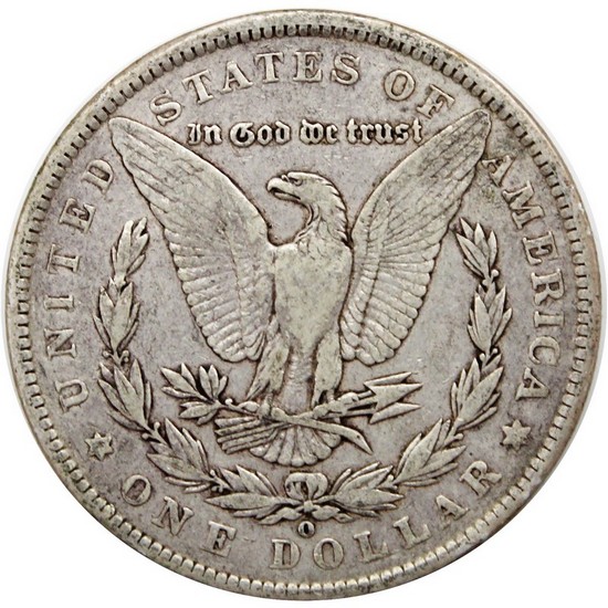 1886 O Morgan Silver Dollar VF/XF Condition