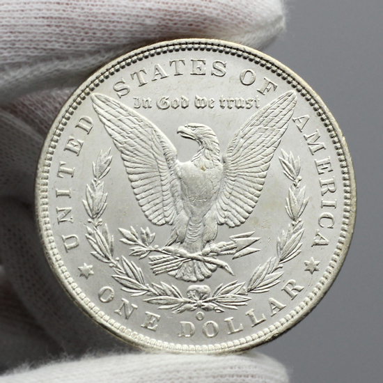 1888 O Morgan Silver Dollar BU Condition 1888 O Morgan Silver Dollar BU Condition