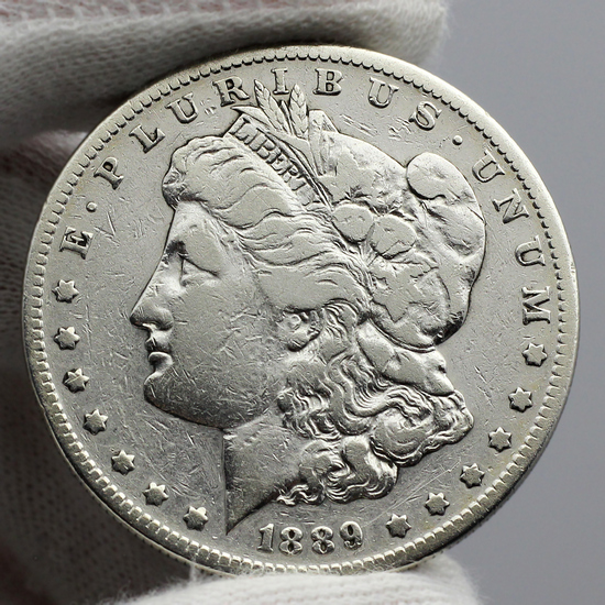 1889 S Morgan Silver Dollar VG/VF Condition