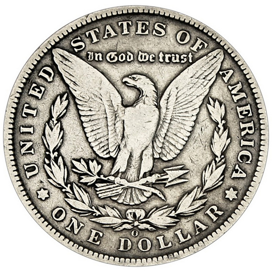 1892 O Morgan Silver Dollar VG/VF Condition