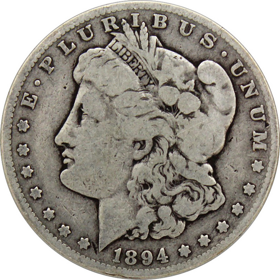 1894 O Morgan Silver Dollar VG/F Condition