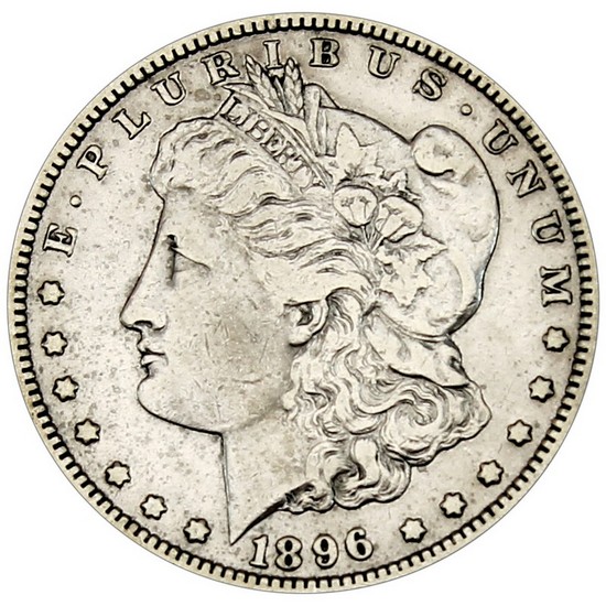 1896 S Morgan Silver Dollar VG/VF