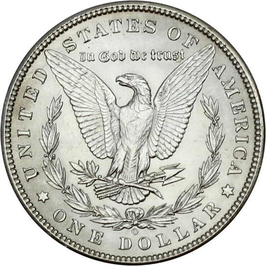 1898 O Morgan Silver Dollar BU Condition 1898 O Morgan Silver Dollar BU Condition