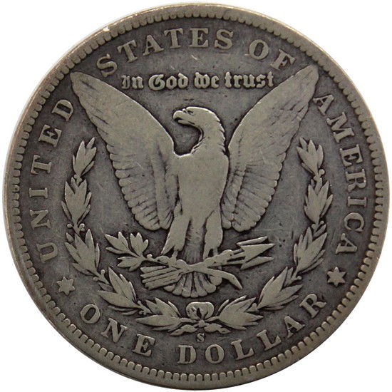 1898 S Morgan Silver Dollar VG/VF Condition