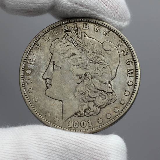 1901 Morgan Silver Dollar VF/XF Condition