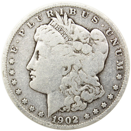 1902 S Morgan Silver Dollar VG/VF Condition