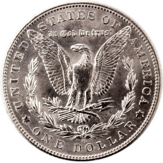 1904 O Morgan Silver Dollar BU Condition 1904 O Morgan Silver Dollar BU Condition