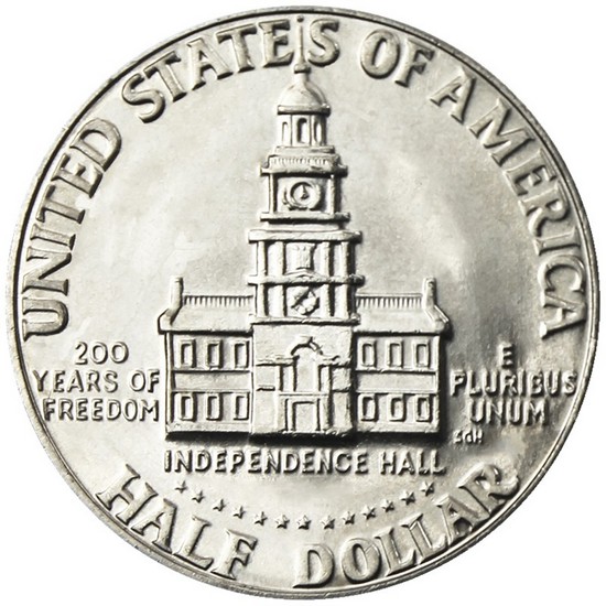 1976 S Silver-Clad Kennedy Half Dollar BU Condition 1976 S Silver-Clad Kennedy Half Dollar BU Condition