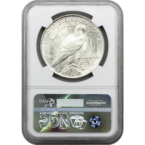 1923 Peace Silver Dollar MS64 NGC Brown Label 1923 Peace Silver Dollar MS64 NGC Brown Label