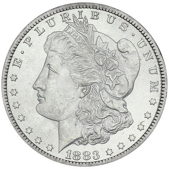 1883 CC Morgan Silver Dollar GSA Hoard OGP