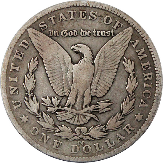 1882 CC Morgan Silver Dollar VG/F Condition 1882 CC Morgan Silver Dollar VG/F Condition