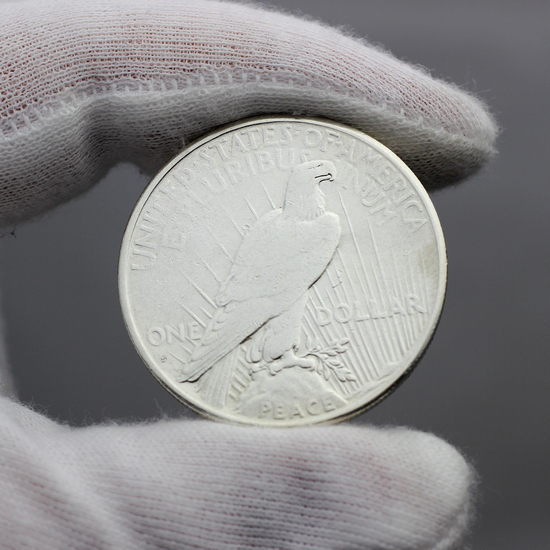 1925S Peace Silver Dollar VG/F Condition