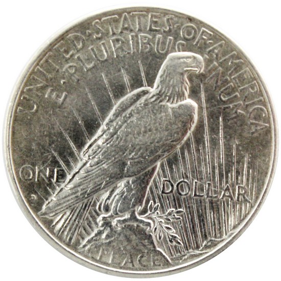 1934 D Peace Silver Dollar VG/F Condition