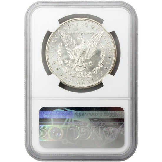 1881 S Morgan Silver Dollar MS62 NGC