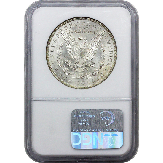 1887 Morgan Silver Dollar MS64 NGC Brown Label