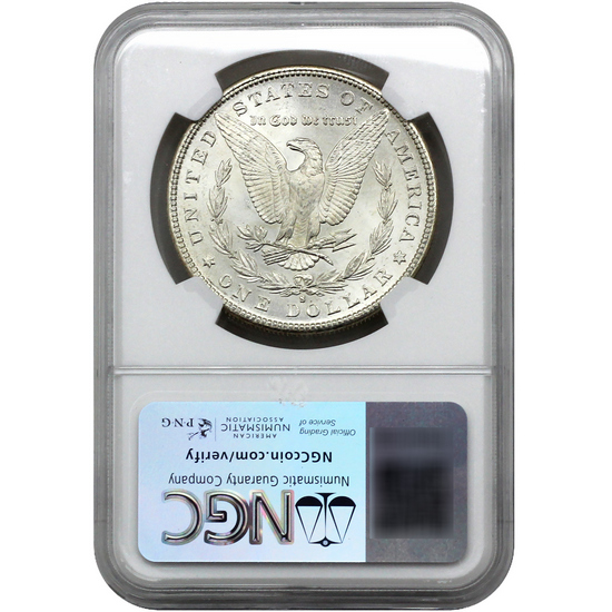 1881 S Morgan Silver Dollar MS67 NGC Brown Label