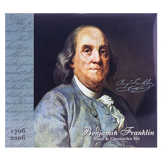 2006 Benjamin Franklin Coin and Chronicles Set in OGP