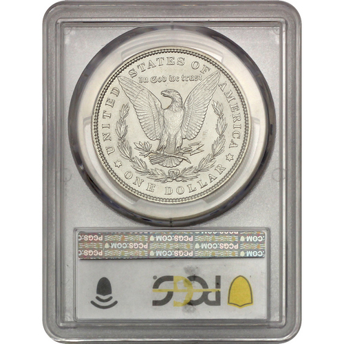 1885 Morgan Silver Dollar MS63 PCGS Blue Label
