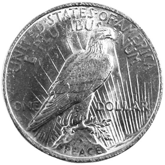 Silver Peace Dollar Date Our Choice BU Single