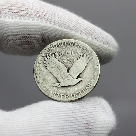 Date Our Choice Standing Liberty Quarter G/VG Condition Date Our Choice Standing Liberty Quarter G/VG Condition