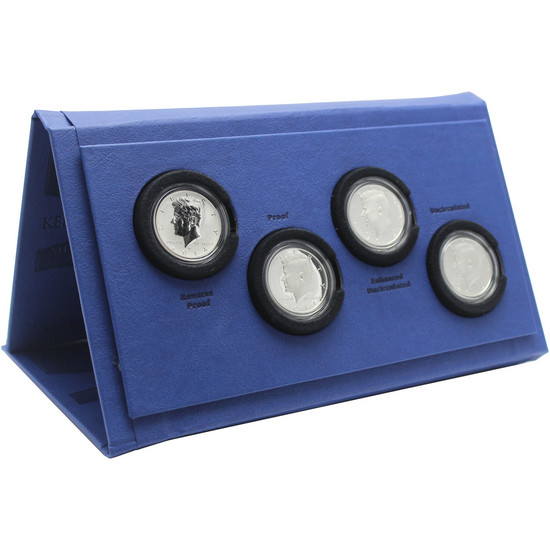 2014 Kennedy 50th Anniversary Silver Coin Collection 4pc Coin Set in OGP 2014 Kennedy 50th Anniversary Silver Coin Collection 4pc Coin Set in OGP