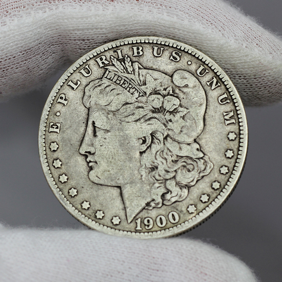 1900 O/CC Morgan Silver Dollar VG/F Condition