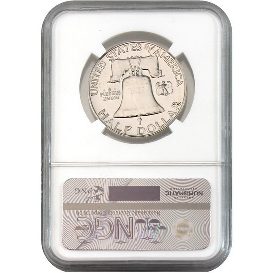 1953 Franklin Silver Half Dollar PF66 NGC Brown Label