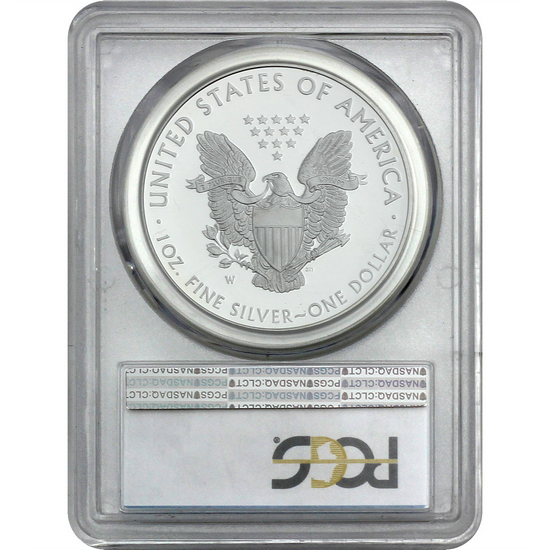 2016 W Silver American Eagle PR69 DCAM PCGS Blue Label 2016 W Silver American Eagle PR69 DCAM PCGS Blue Label