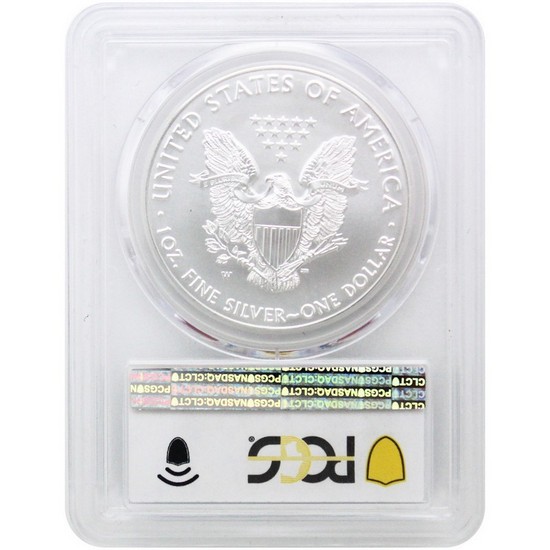 2016 W Burnished Silver American Eagle SP70 PCGS Blue Label 2016 W Burnished Silver American Eagle SP70 PCGS Blue Label