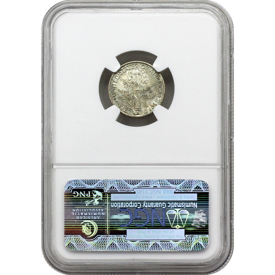 1936 Silver Mercury Dime MS65 FB NGC Brown Label 1936 Silver Mercury Dime MS65 FB NGC Brown Label
