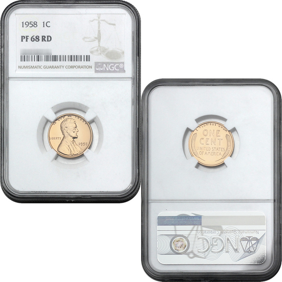 1958 Proof Set PF67 NGC Brown Label