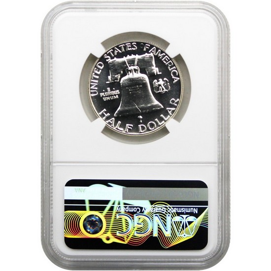 1952 Franklin Silver Half Dollar PF67 NGC Brown Label